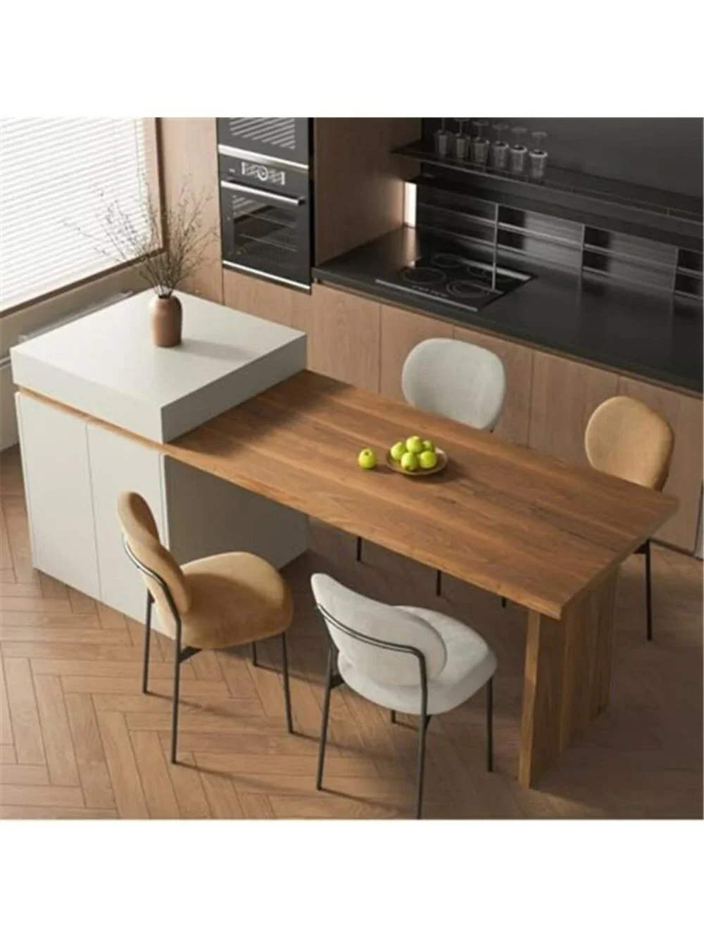 Wood Grain Contact Paper Thickened Walnut Wood Peel and Stick Wallpaper 15